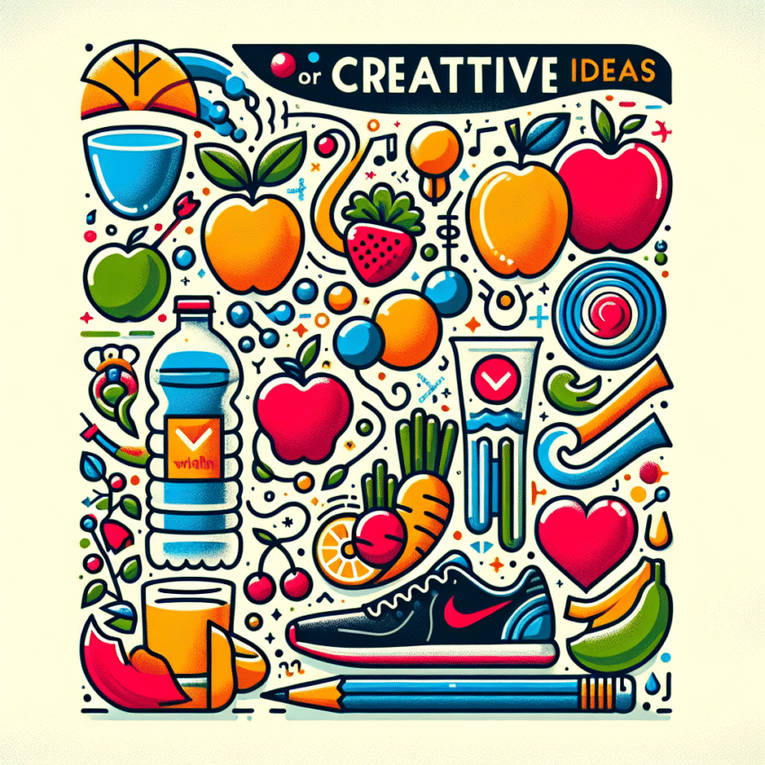 Ide Kreatif Membuat Poster Hidup Sehat yang Mudah Digambar