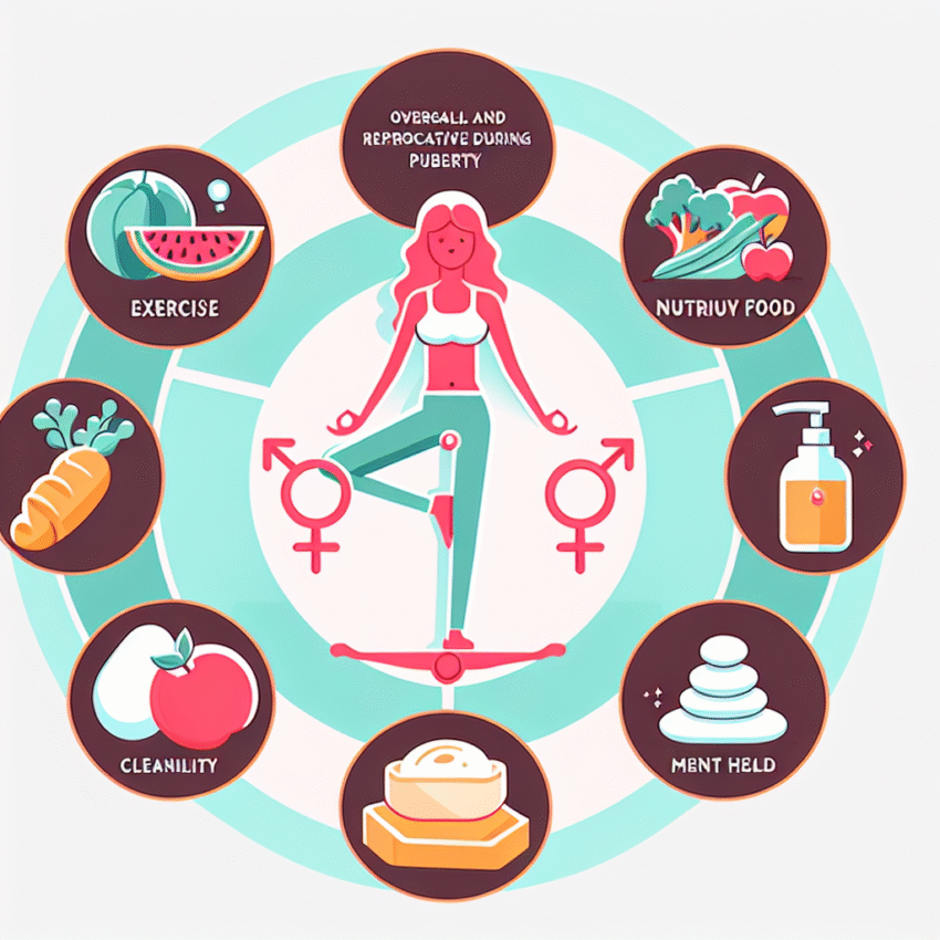 Tips Menjaga Kesehatan Tubuh dan Organ Reproduksi Selama Masa Pubertas